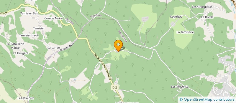 localisation de l'entreprise MADAME EMILY REEHLING  SORGES-ET-LIGUEUX-EN-PERIGORD