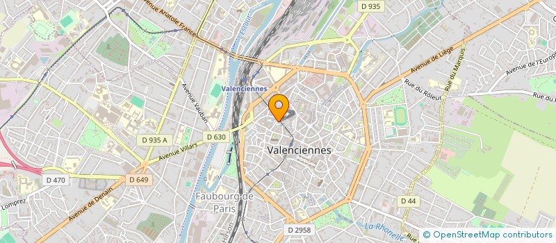 localisation de l'entreprise MADAME EMILY ROMBEAU à VALENCIENNES