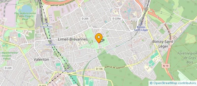 localisation de l'entreprise MADAME EMILY SANTOS DE ARAUJO  LIMEIL-BREVANNES