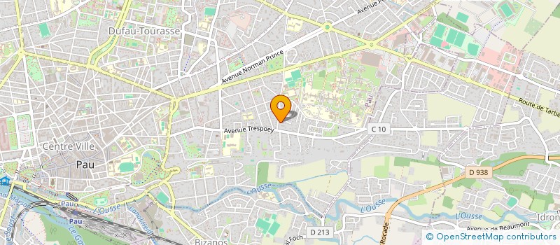 localisation de l'entreprise MADAME EMILY SETTEN à PAU