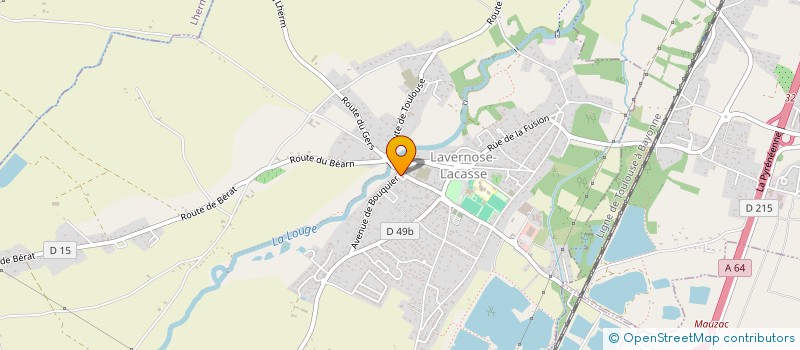 localisation de l'entreprise MADAME EMILY TORRES SLIGHT  LAVERNOSE-LACASSE