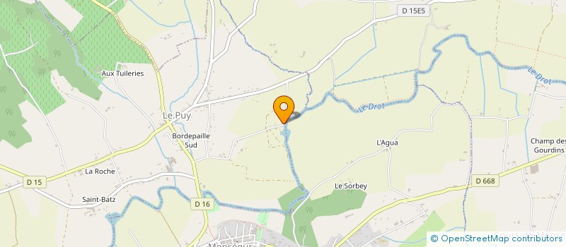 localisation de l'entreprise MADAME EMILY WILSON  LE PUY