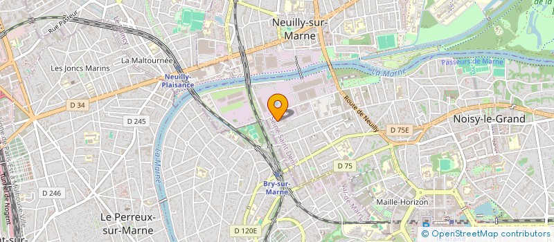 localisation de l'entreprise MADAME EMILY WONG à NOISY-LE-GRAND