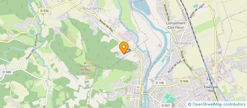 localisation de l'entreprise MADAME EMILY YEUNG-PEARCE  BOURDETTES