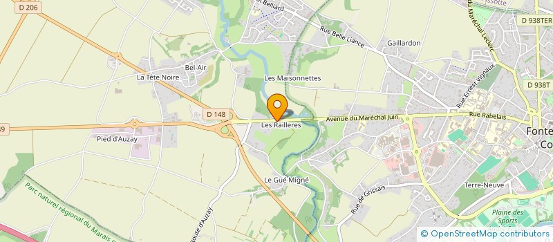 localisation de l'entreprise MADAME EMILYANO KERSIMON  SAINT-MARTIN-DE-FRAIGNEAU