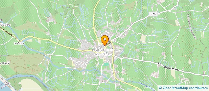 localisation de l'entreprise MADAME EMILYNE PORTEJOIE  CHATEAUNEUF-DU-PAPE