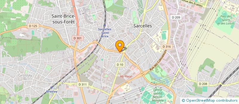 localisation de l'entreprise MADAME EMINE BENER  GARGES-LES-GONESSE