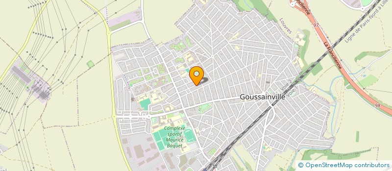 localisation de l'entreprise MADAME EMINE CUMUR  GOUSSAINVILLE