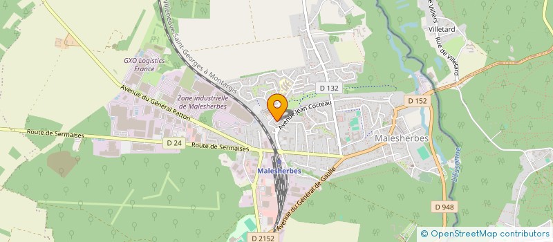 localisation de l'entreprise MADAME EMINE KARAS  LE MALESHERBOIS