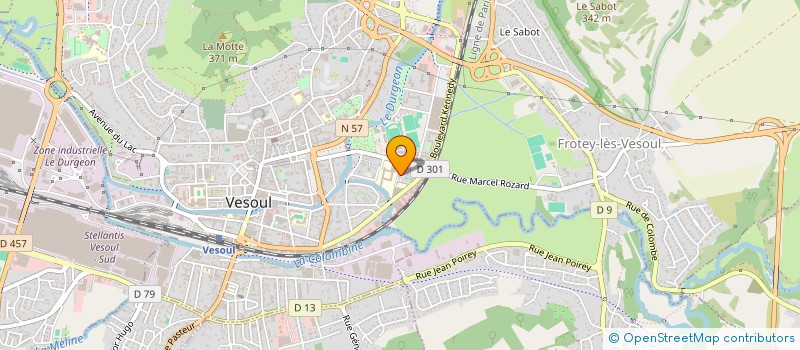 localisation de l'entreprise MADAME EMINE KORENICA  HUNINGUE