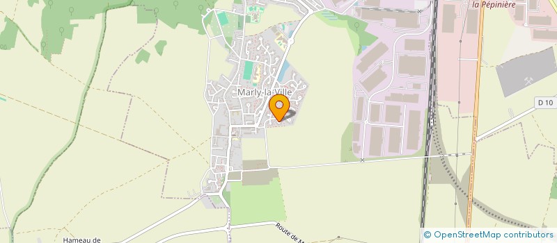 localisation de l'entreprise MADAME EMINE TEPEDIBI  MARLY-LA-VILLE