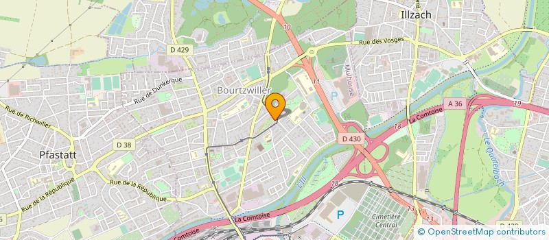 localisation de l'entreprise MADAME EMINE TUYSUZ à MULHOUSE