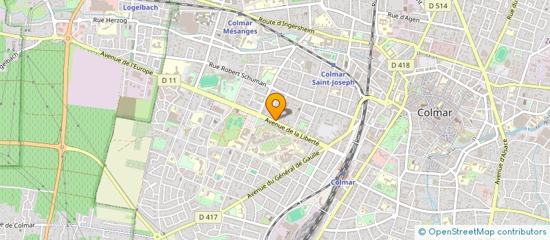 localisation de l'entreprise MADAME EMINENUR SOYLEYEN  COLMAR