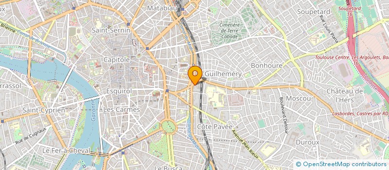 localisation de l'entreprise MADAME EMIRA GUEZGUEZ à TOULOUSE