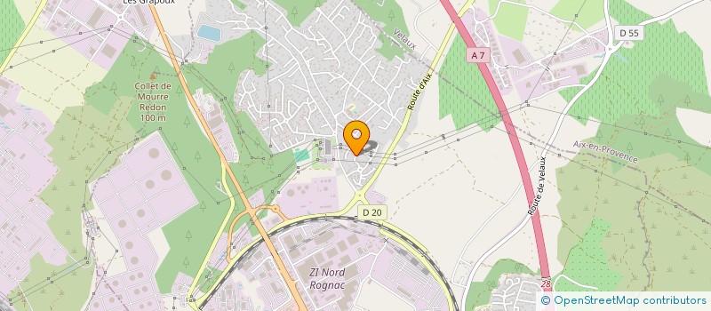 localisation de l'entreprise MADAME EMMA ABEL  ROGNAC