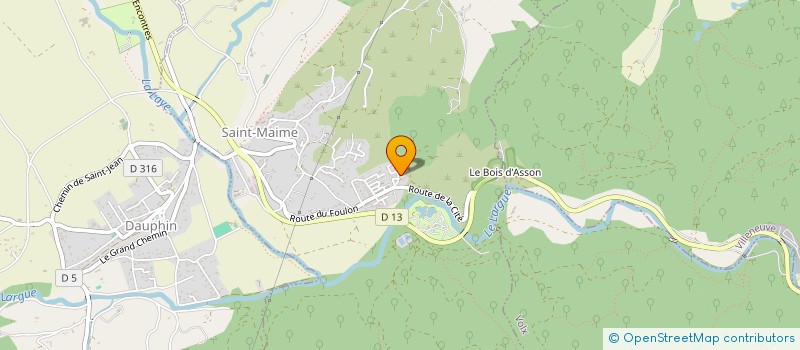 localisation de l'entreprise MADAME EMMA ADONON  SAINT-MAIME