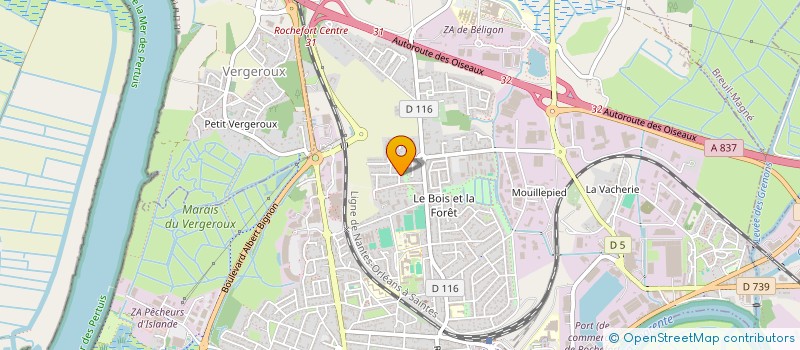 localisation de l'entreprise MADAME EMMA AERTS  ROCHEFORT