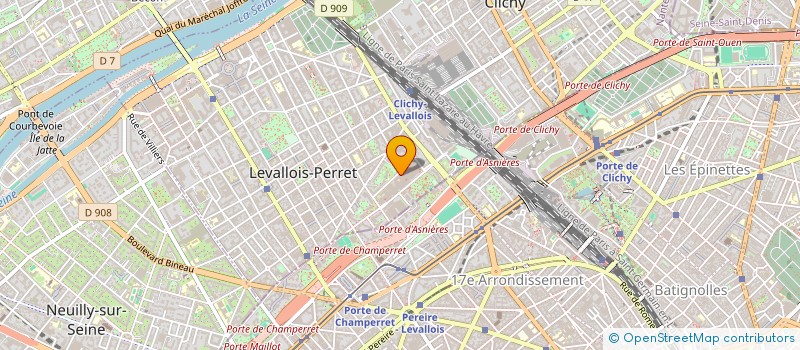 localisation de l'entreprise MADAME EMMA AGOPIAN à LEVALLOIS-PERRET