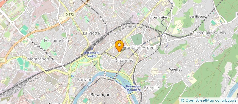 localisation de l'entreprise MADAME EMMA ALBRECHT à BESANCON