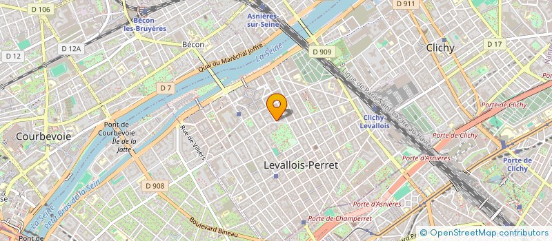 localisation de l'entreprise MADAME EMMA ALCANTARA à LEVALLOIS-PERRET