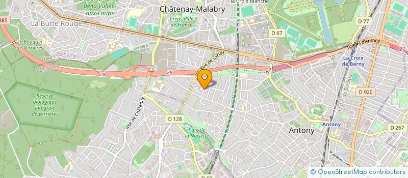 localisation de l'entreprise MADAME EMMA ALLALI à ANTONY