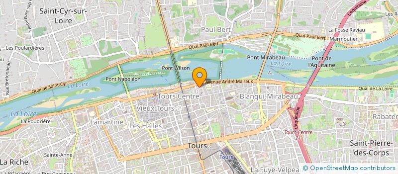 localisation de l'entreprise MADAME EMMA ALLARD  TOURS