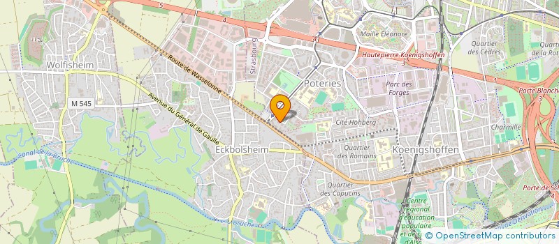 localisation de l'entreprise MADAME EMMA ALVES à STRASBOURG