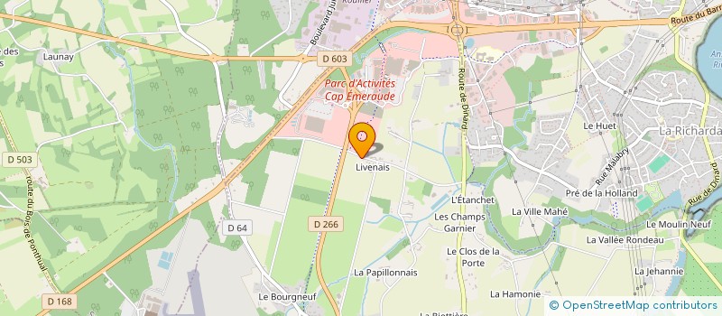 localisation de l'entreprise MADAME EMMA ARLET  PLEURTUIT