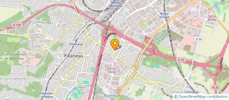 localisation de l'entreprise MADAME EMMA ATTELLY  PALAISEAU