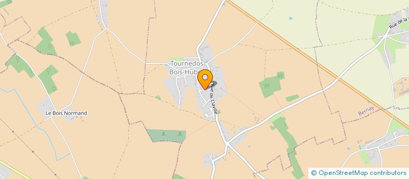 localisation de l'entreprise MADAME EMMA AUDINOT  TOURNEDOS-BOIS-HUBERT