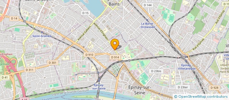 localisation de l'entreprise MADAME EMMA AWOKOU EZI à EPINAY-SUR-SEINE