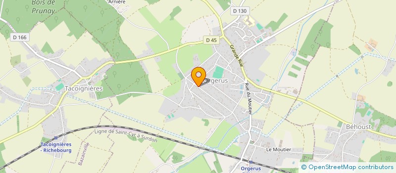 localisation de l'entreprise MADAME EMMA BACOU  ORGERUS