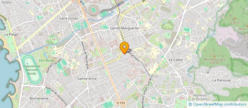 localisation de l'entreprise MADAME EMMA BARBEROUX  MARSEILLE