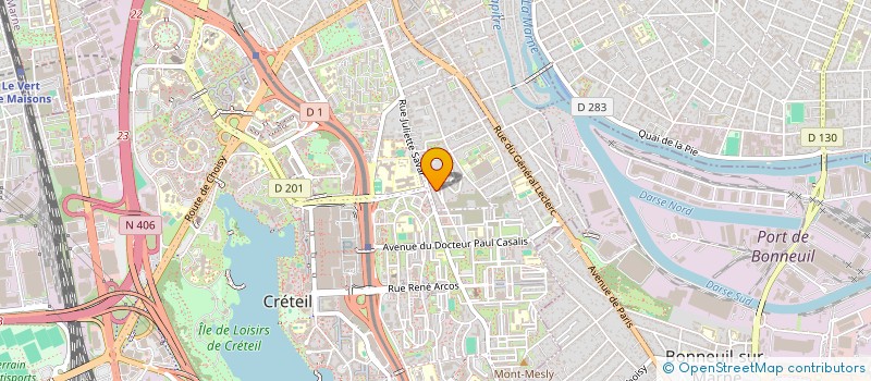 localisation de l'entreprise MADAME EMMA BARBIER  CRETEIL