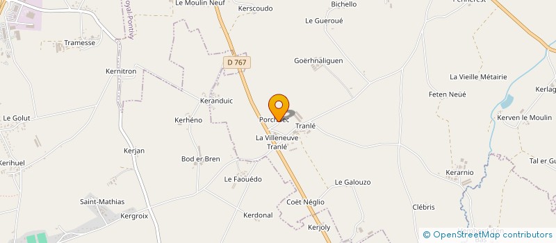 localisation de l'entreprise MADAME EMMA BAUCHE  NOYAL-PONTIVY