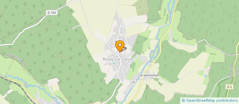 localisation de l'entreprise MADAME EMMA BEHAREL  ROSAY-SUR-LIEURE