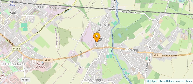 localisation de l'entreprise MADAME EMMA BENESY  TRESSIN