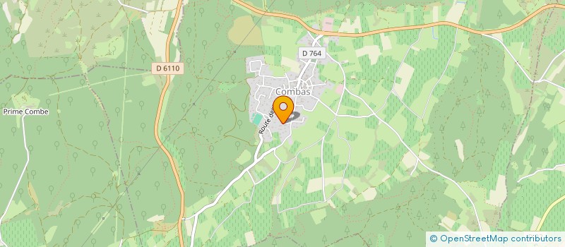 localisation de l'entreprise MADAME EMMA BERLY  ORTHOUX-SERIGNAC-QUILHAN