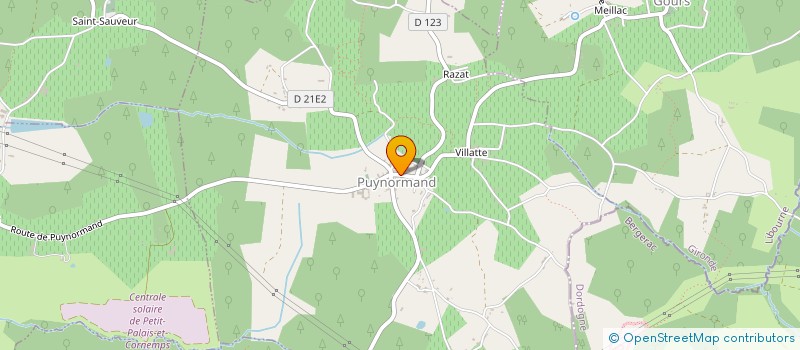 localisation de l'entreprise MADAME EMMA BERRY  PUYNORMAND