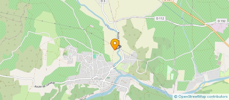 localisation de l'entreprise MADAME EMMA BERTIN  SAINT-CESAIRE-DE-GAUZIGNAN