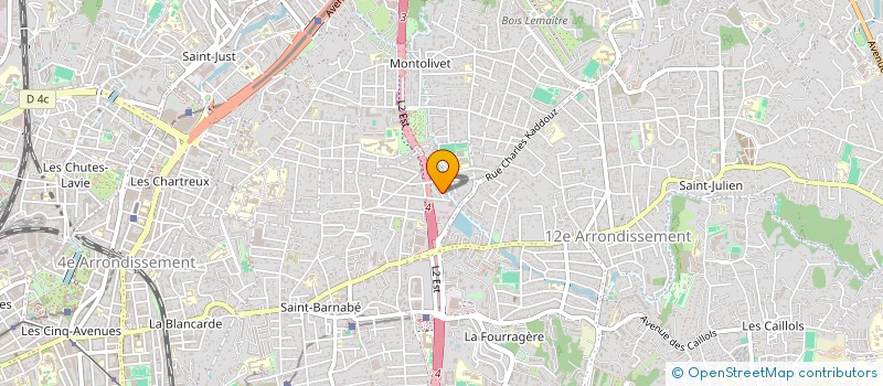 localisation de l'entreprise MADAME EMMA BEYO à MARSEILLE