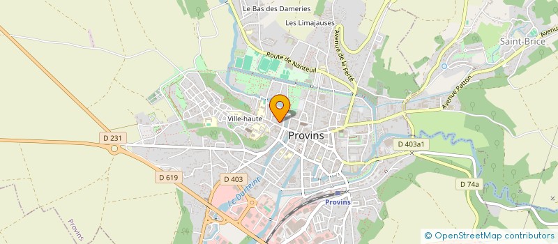 localisation de l'entreprise MADAME EMMA BIASIZZO  PROVINS