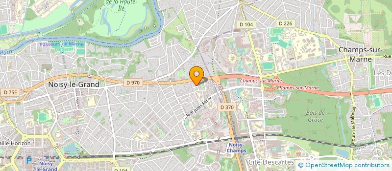 localisation de l'entreprise MADAME EMMA BINOIS  NOISY-LE-GRAND