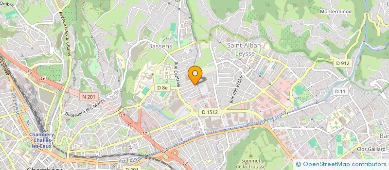 localisation de l'entreprise MADAME EMMA BLANCHET  BASSENS