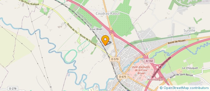 localisation de l'entreprise MADAME EMMA BOIRE  PONT-L'EVEQUE