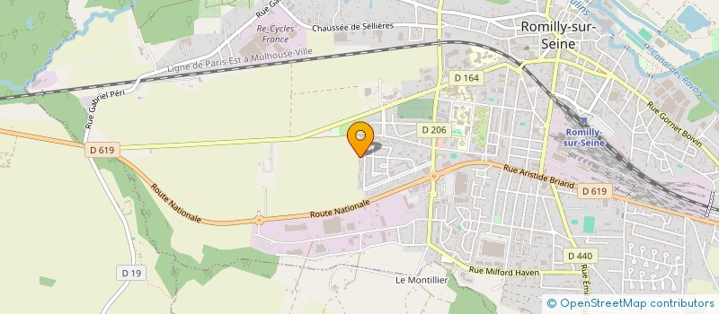 localisation de l'entreprise MADAME EMMA BON  ROMILLY-SUR-SEINE