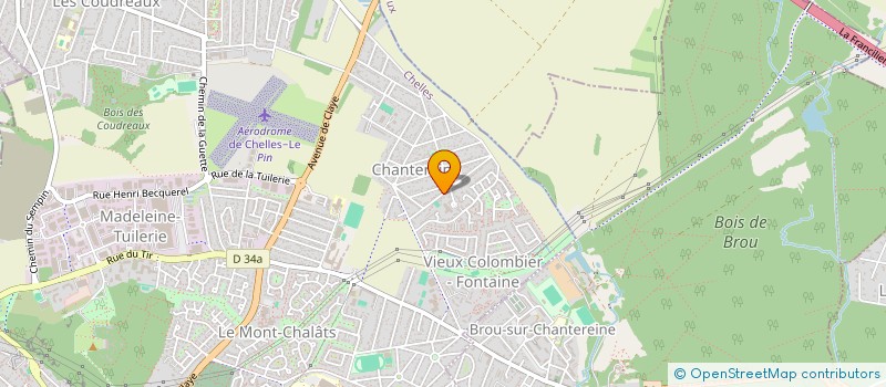 localisation de l'entreprise MADAME EMMA BONNET  CHELLES