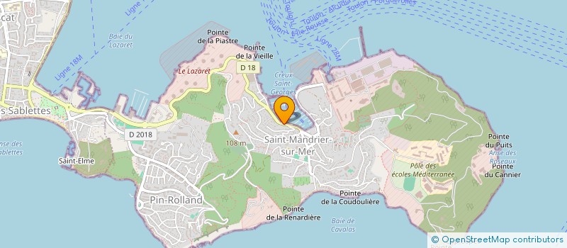 localisation de l'entreprise MADAME EMMA BOONEFAES  SAINT-MANDRIER-SUR-MER