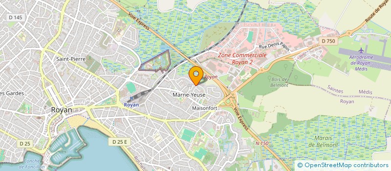 localisation de l'entreprise MADAME EMMA BOQUET  ROYAN