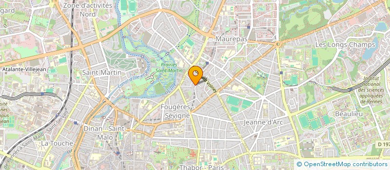 localisation de l'entreprise MADAME EMMA BOUDENAN à RENNES